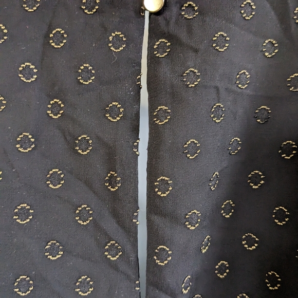 A New Day Size Extra Small Black And Gold Dress. - Picture 4 of 5